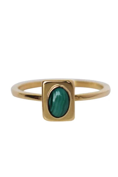 STONE PORTRAIT STACKING RING