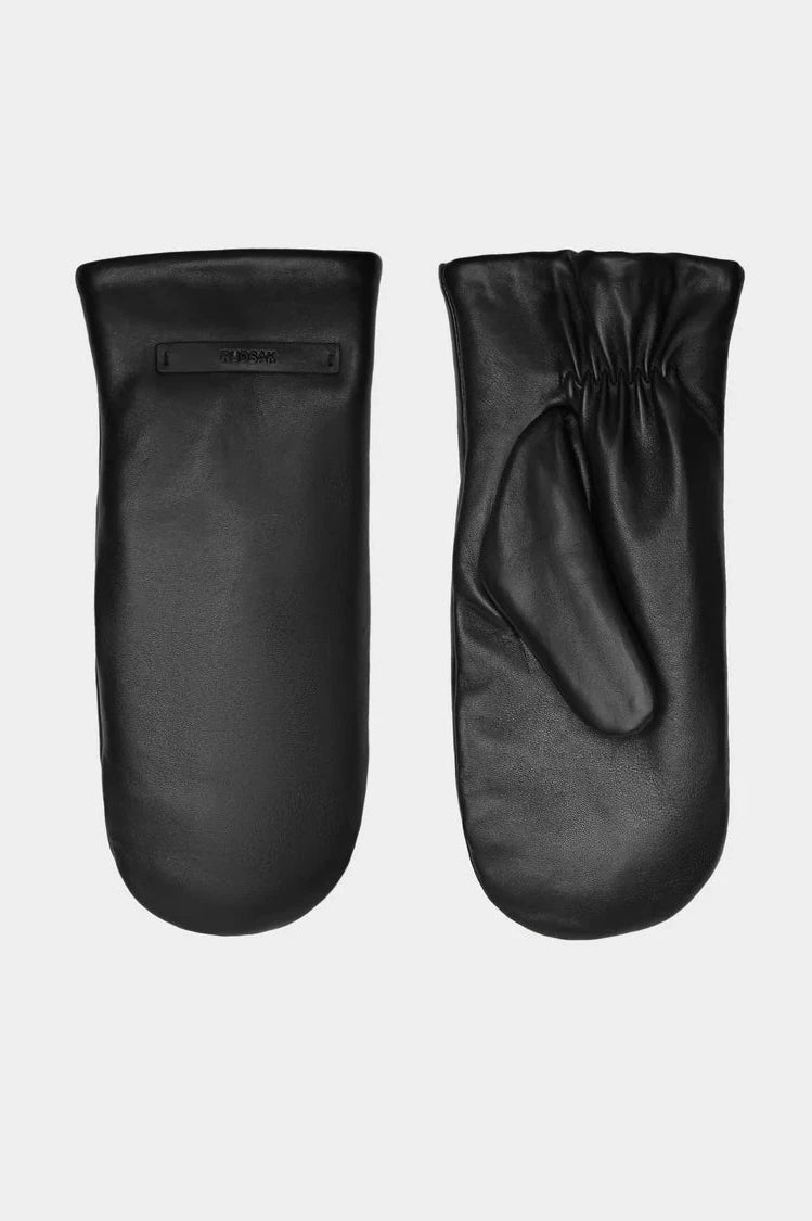 SELMA LEATHER MITTENS